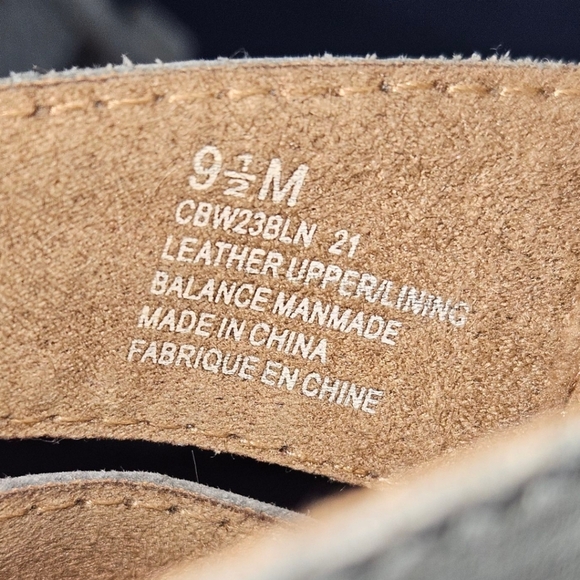 ROCKPORT New Gabby Blue Nubuck Color Gladiator Leather Tie ,Zip SANDALS SIZE 9.5 - Picture 11 of 14